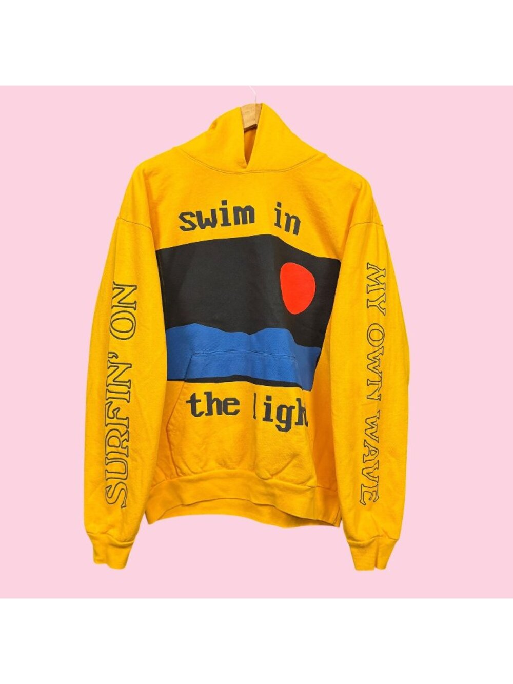 Kid Cudi x Cactus Plant Flea Market Swim in the Light 2019 Coachella Hoodie L
